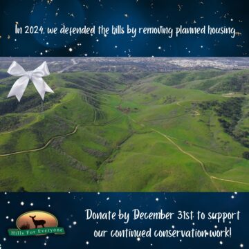 Support Our Fight to Protect the Hills and Wildlife Corridor